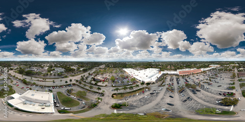 Sheraton Plaza Hollyood FL USA aerial 360 spherical photo photo