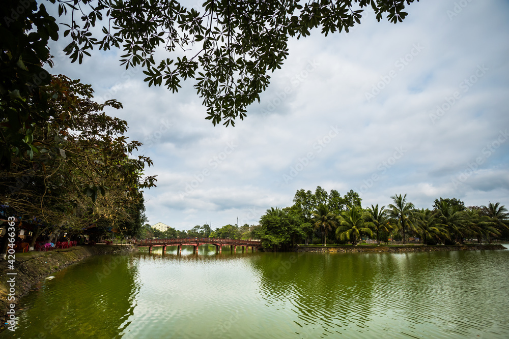 Tropical Phong Nha Vietnam landscape Tropical Phong Nha Vietnam landscape