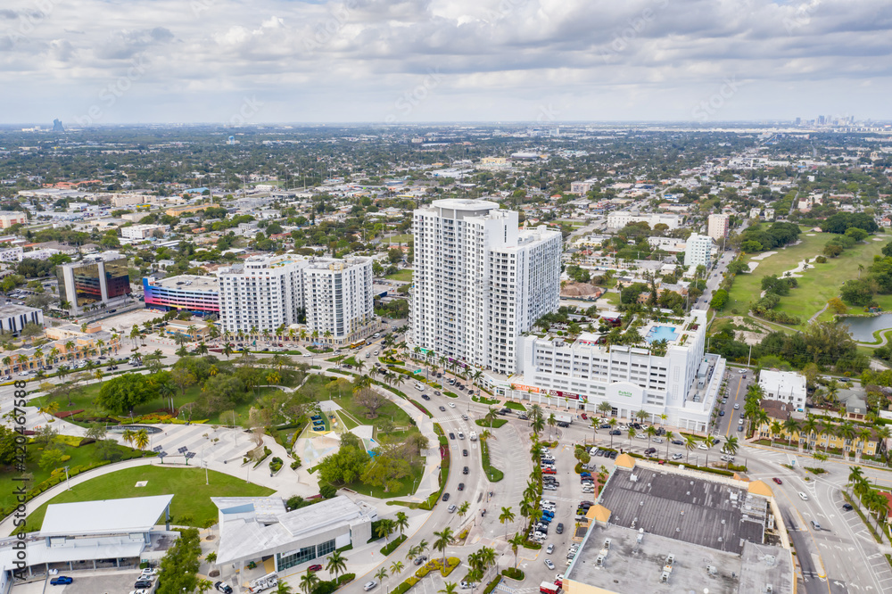 Obraz premium Circ Residences Hollywood Florida USA