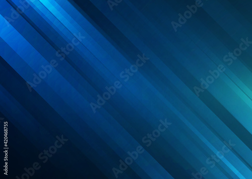 Abstract blue stripes background. Design template for brochures, flyers, magazine