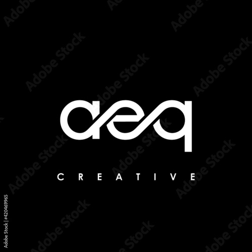 AEQ Letter Initial Logo Design Template Vector Illustration