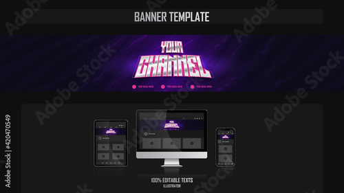 Cover Banner for Video Channel