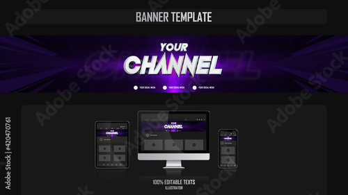Cover Banner for Video Channel