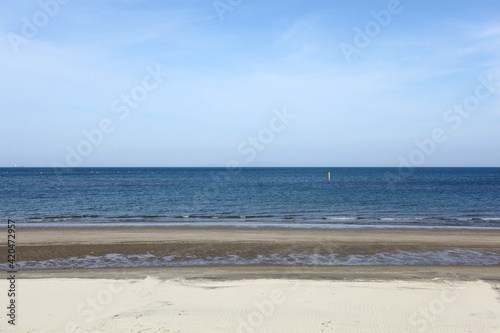 砂浜と海