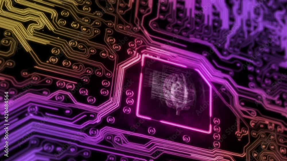 Brain on a processor chip Brain on a processor chip