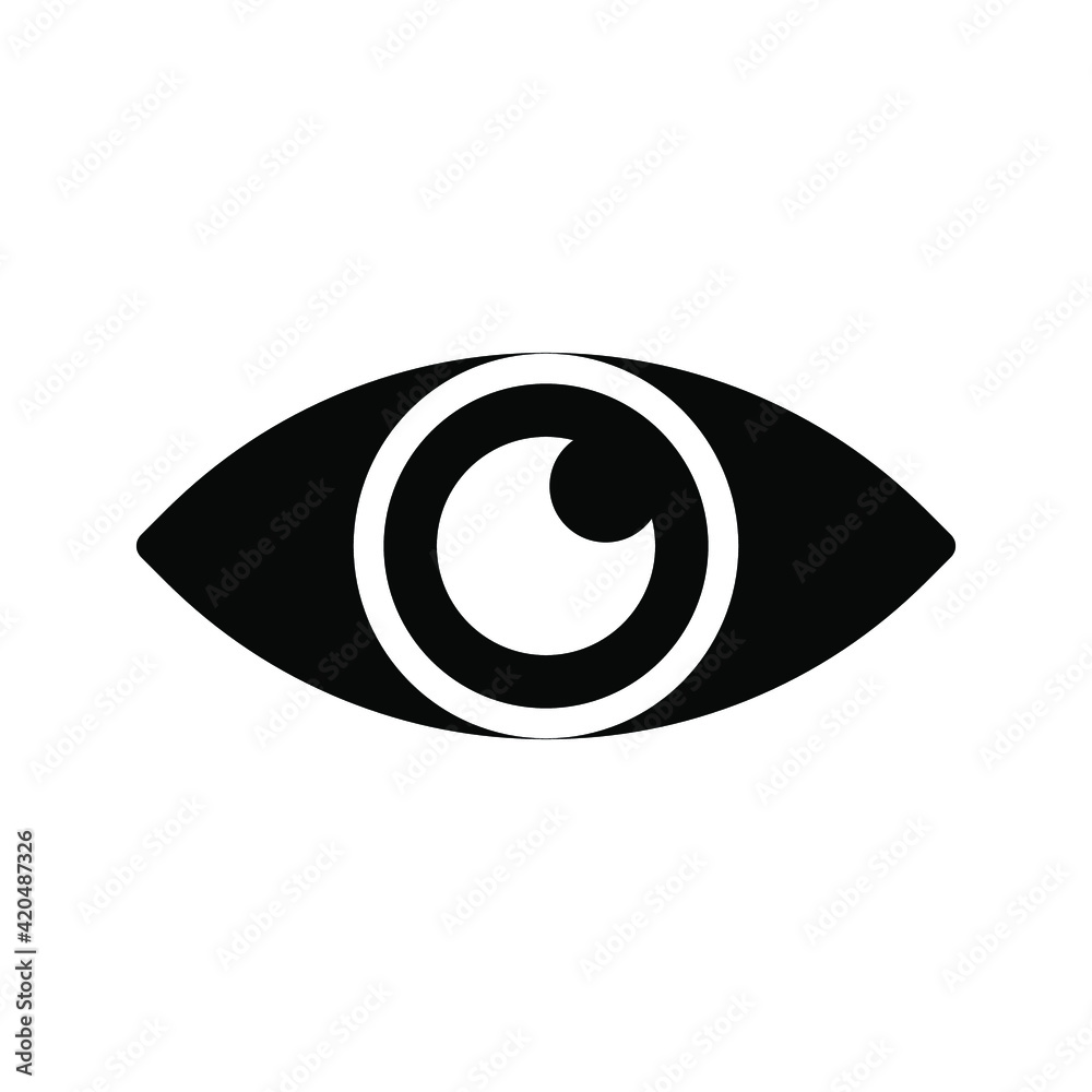 Eye Icon Vector Design Template. vector illustration Eye Icon Vector Design Template. vector illustration