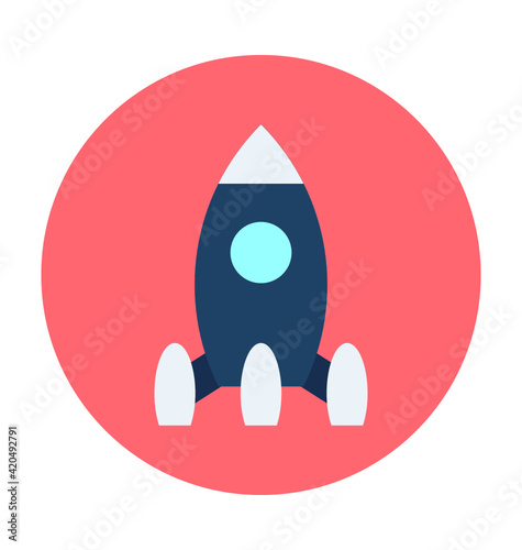 Rocket Vector Icon