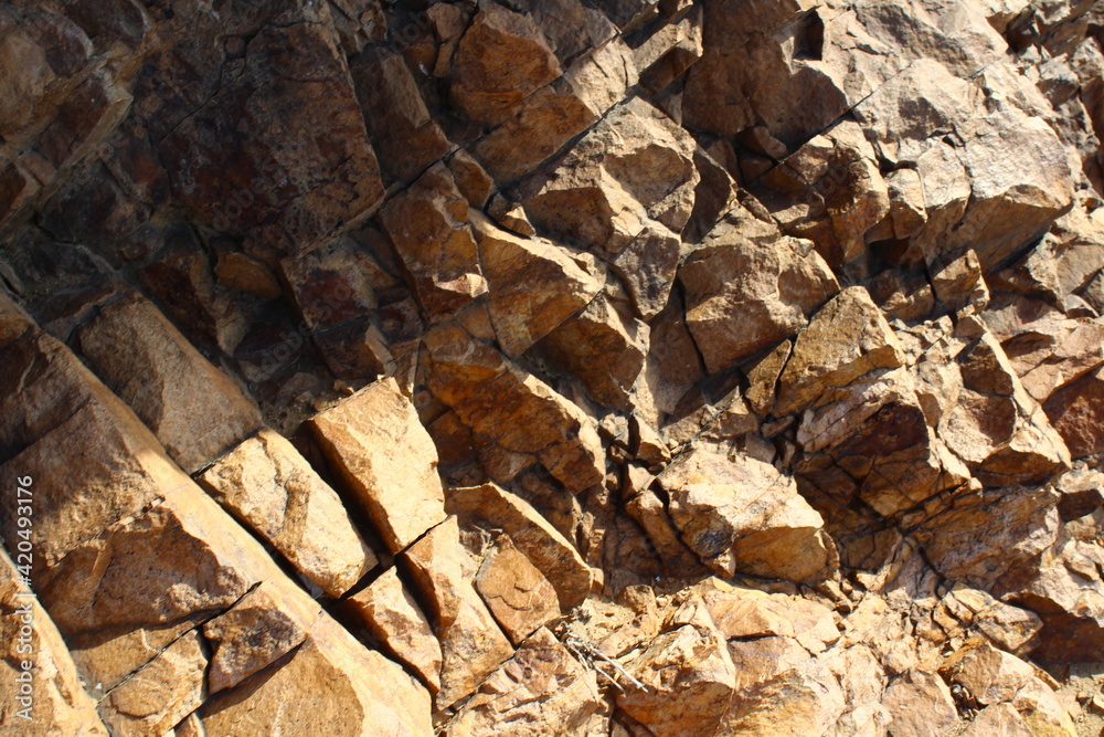 Weathered Rocks Background Full Frame of Sheer Cliff Weathered Rocks Background Full Frame of Sheer Cliff