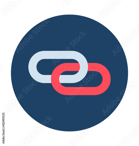 Seo Link Vector Icon