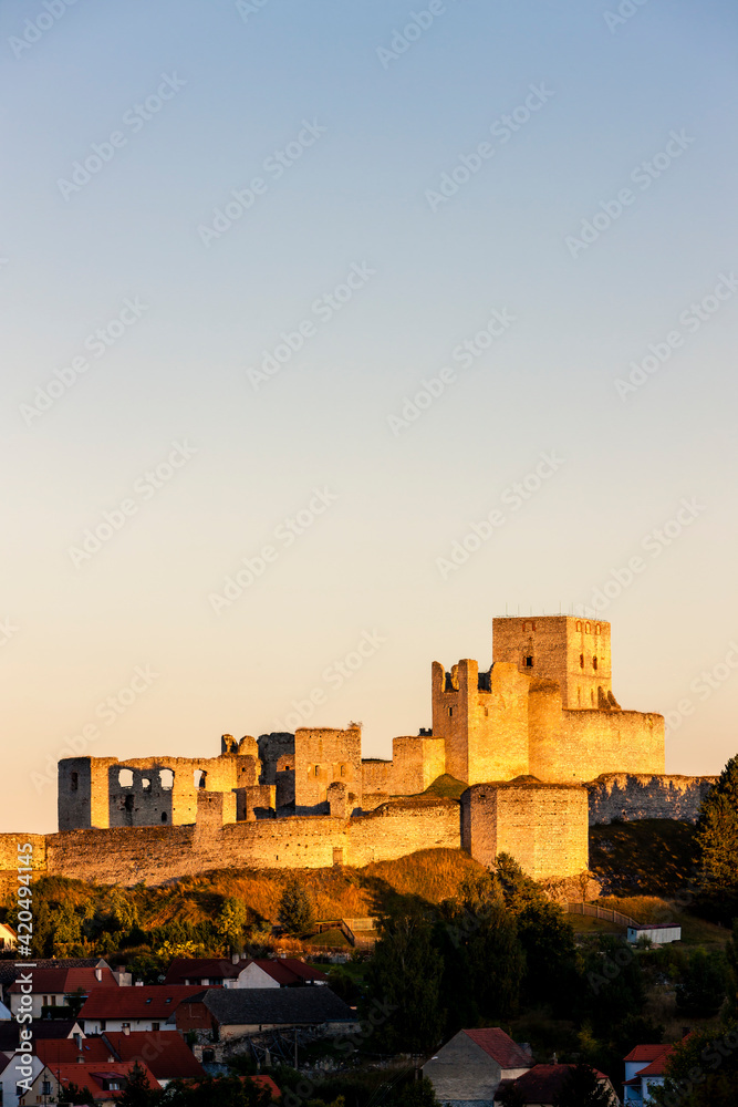 ruins of Rabi Castle, Czech Republic