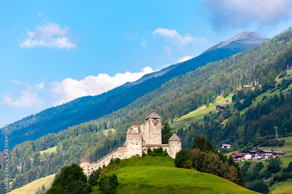 Heinfels Castle in Tyrol, Austria