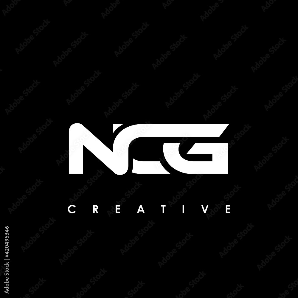 NCG Letter Initial Logo Design Template Vector Illustration NCG Letter Initial Logo Design Template Vector Illustration