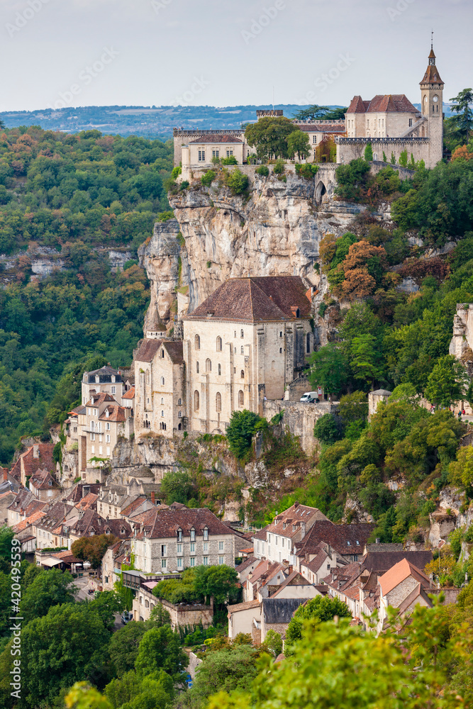 Rocamadour in Lot Department, France