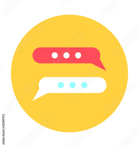 Messenger Vector Icon