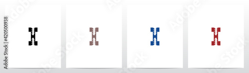 Screw On Letter Logo Design I
