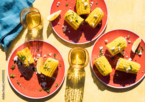 Grilled Corn on the Cob