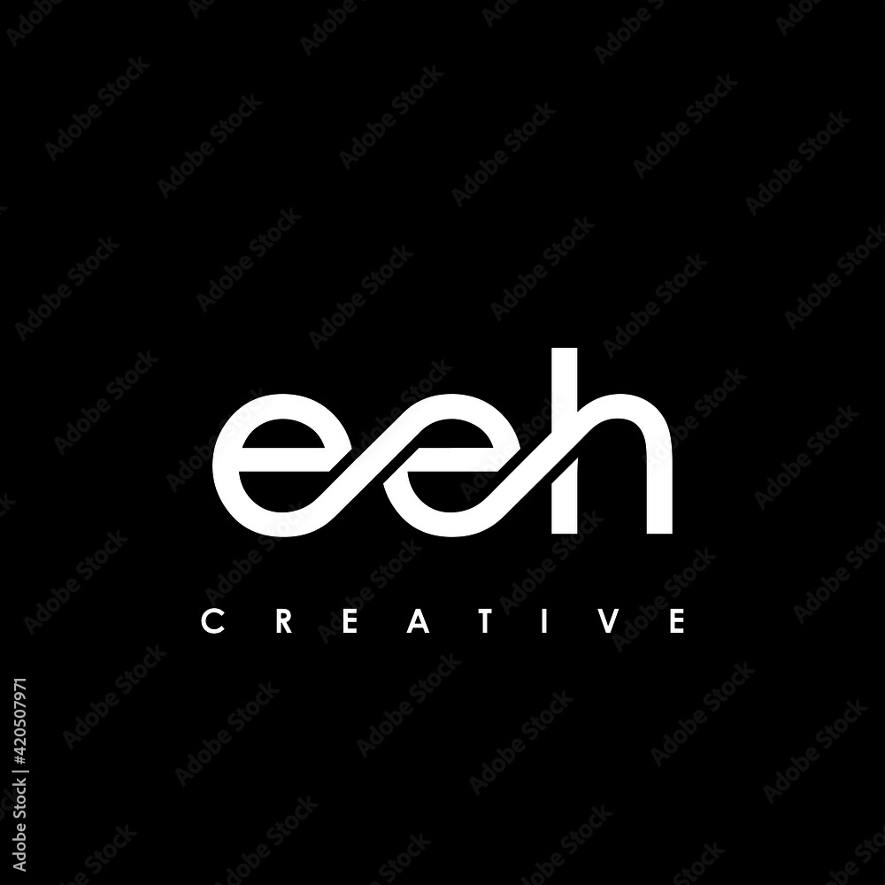 EEH Letter Initial Logo Design Template Vector Illustration EEH Letter Initial Logo Design Template Vector Illustration