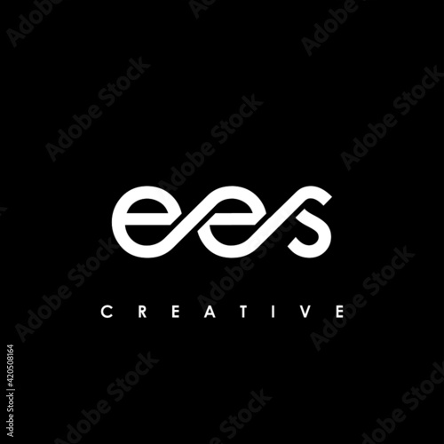 EES Letter Initial Logo Design Template Vector Illustration