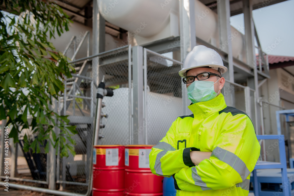 Engineers work place to keep liquid helium,preventive maintenance schedule checking,Thailand people Engineers work place to keep liquid helium,preventive maintenance schedule checking,Thailand people