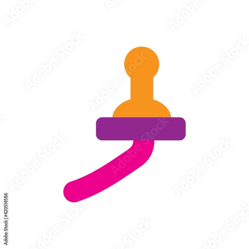 baby pacifier vector design ilustration