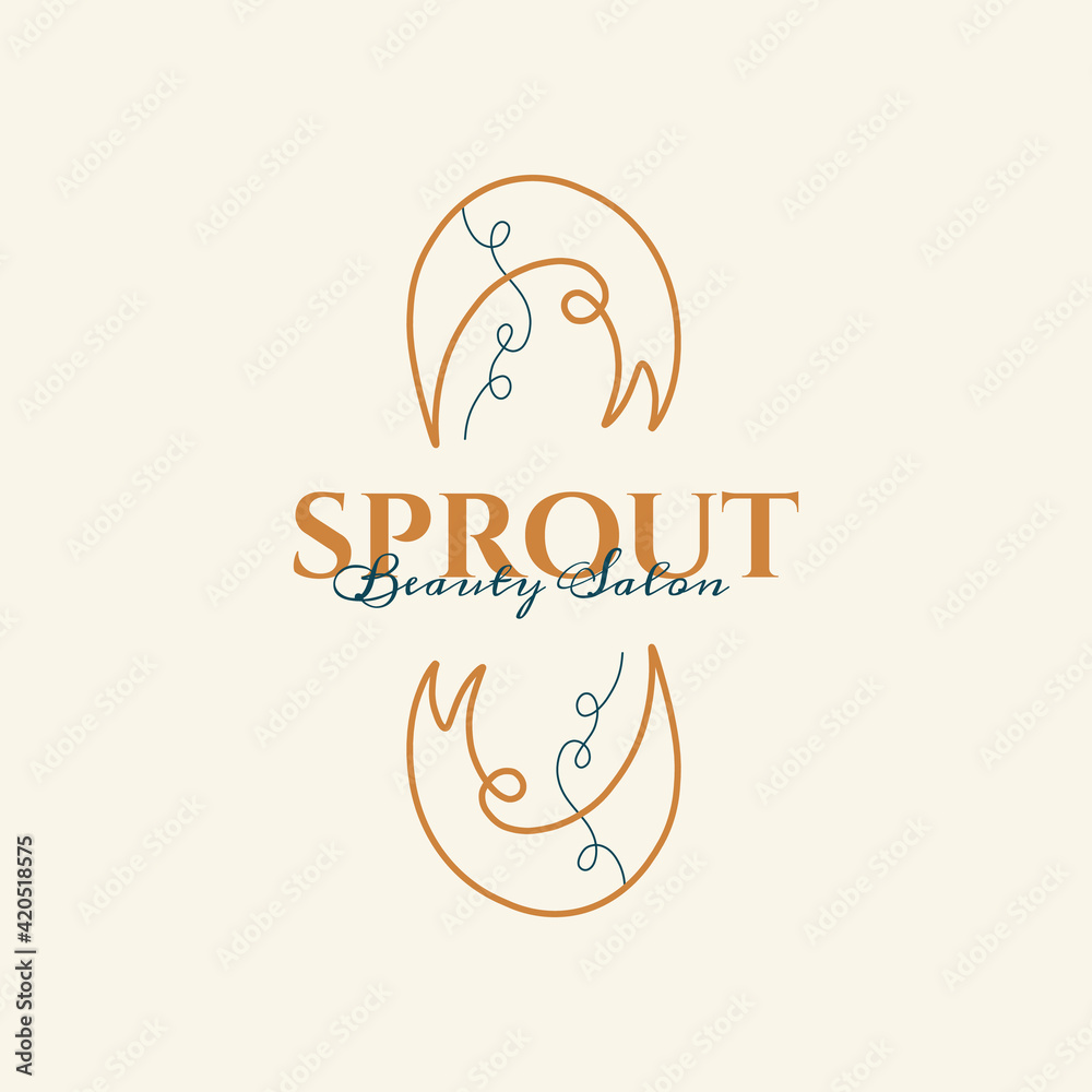 Boho doodle linear logo. Hand drawn simple logo icons . Abstract vector illustration. Boho doodle linear logo. Hand drawn simple logo icons . Abstract vector illustration.