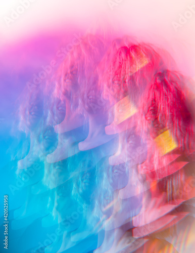 Colorful Happy Portrait