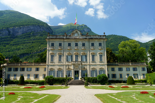 Villa Sola Cabiati at Tremezzo, Como province, Italy photo