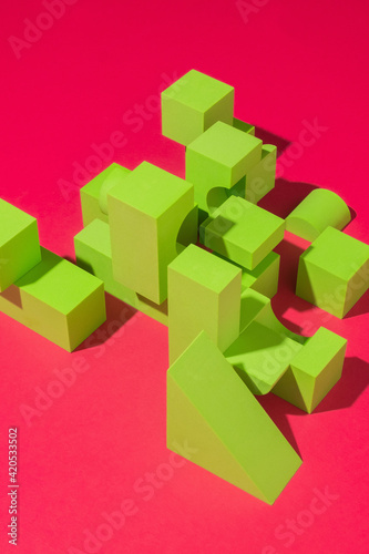 Colorful Abstract Geometrical Shapes