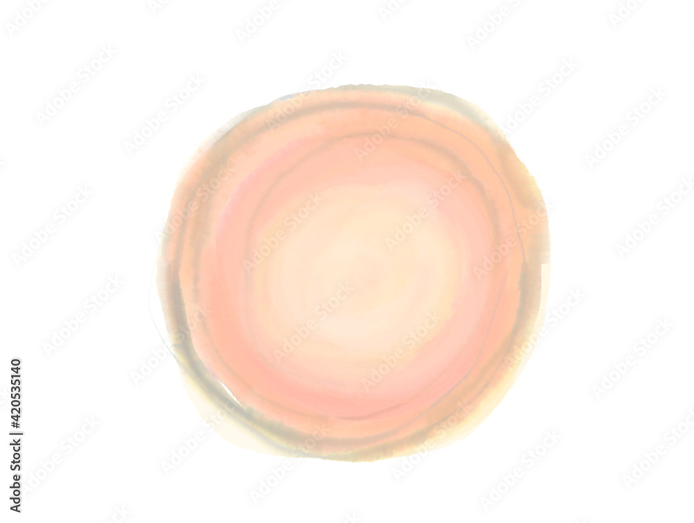 Hand draw Watercolor splash on white background. Abstract illustration. Pastel color for banner, clip video decoration, brush stroke Hand draw Watercolor splash on white background. Abstract illustration. Pastel color for banner, clip video decoration, brush stroke