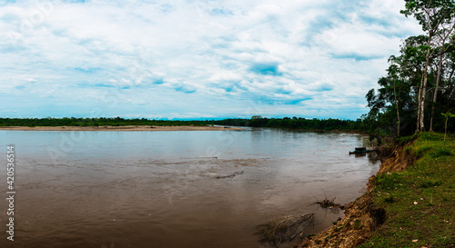 Putumayo river in Colombia photo