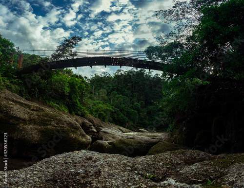 Mandiyaco canyon in the Colombian amazonian photo