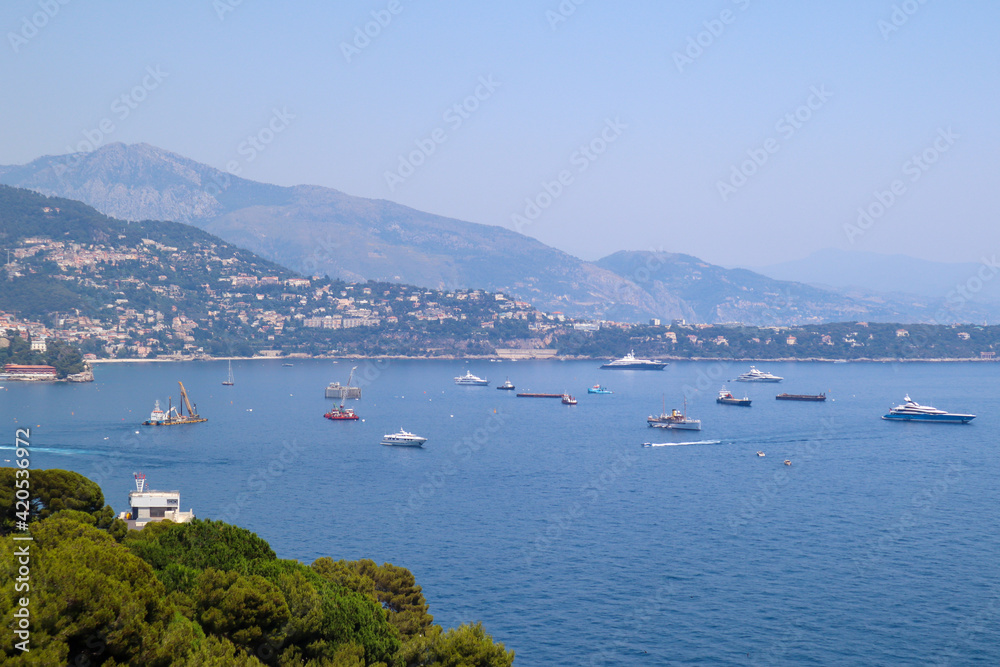 View of the bay in Italy