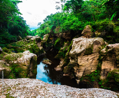 Mandiyaco canyon in the Colombian amazonian