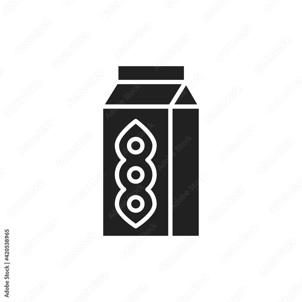 Organic soy milk line icon. Outline pictogram for web page. Organic soy milk line icon. Outline pictogram for web page.