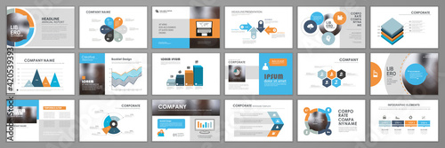 Business presentation slides templates