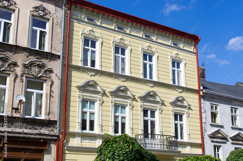 Fototapeta premium Buildings of Tarnow, Poland