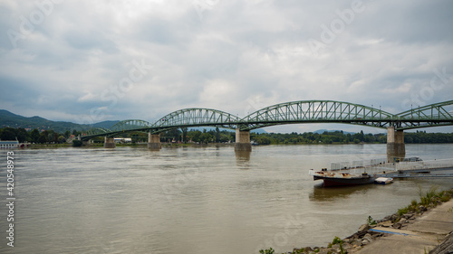 Maria Valerie Bridge near the Hungarian border photo