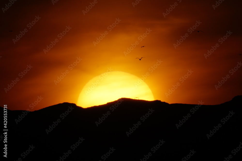 Obraz premium sunset
