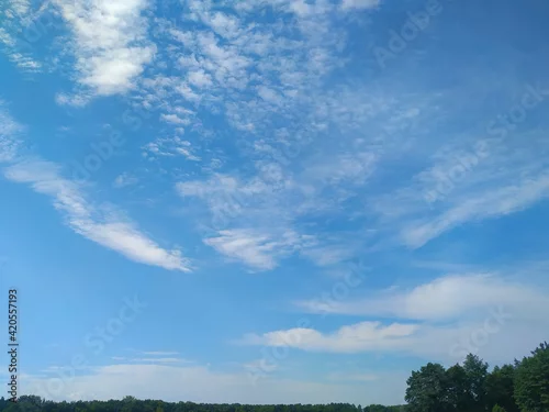 Obraz Przepiękne niebo z chmurami