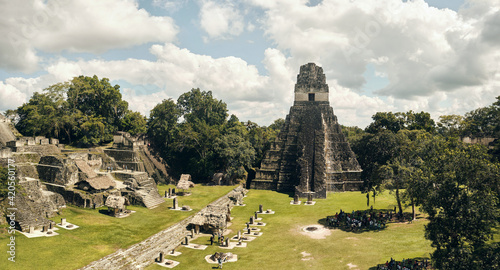 Amazing maya pyramid photo