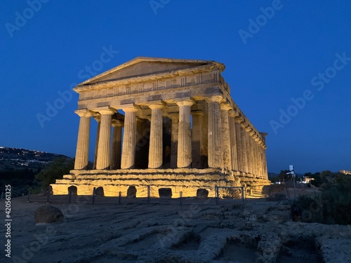 Italy, Sicily: Agrigento: temple