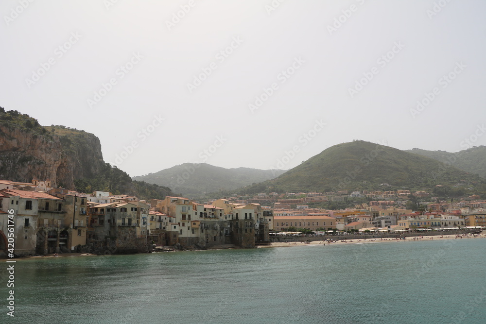 Holiday in Cefalù at the Mediterranean Sea, Sicily Italy