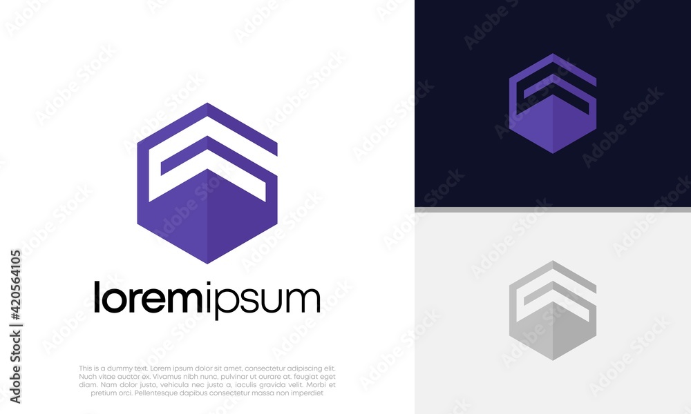 Cube logo. Initials G logo design. Initial Letter Logo. Cube logo. Initials G logo design. Initial Letter Logo.