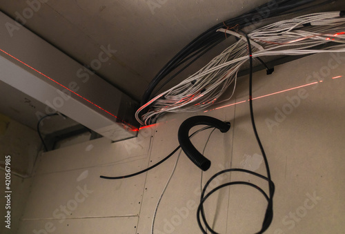 Indoor construction site