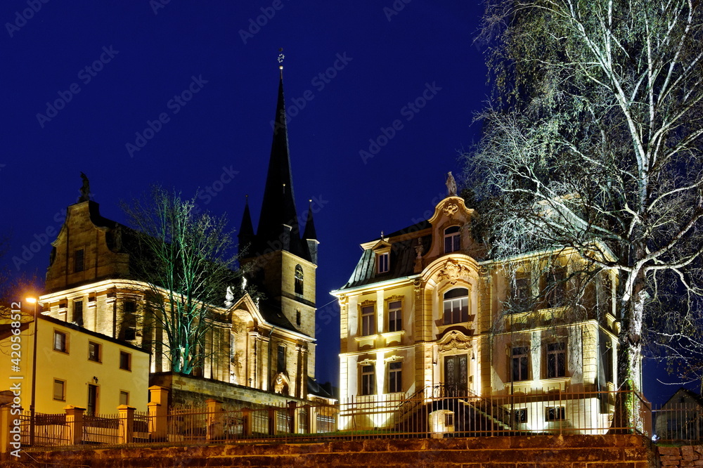 Fototapeta premium Litzendorf leuchtet