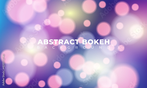 abstract bokeh background, Festive bokeh backgrounds