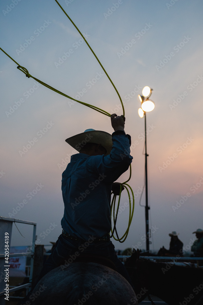 © Nathan Jones/Stocksy - Roping Cowboy © Nathan Jones/Stocksy - Roping Cowboy