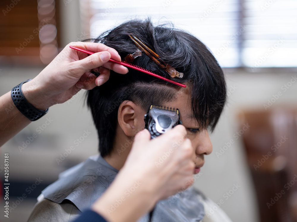 Fototapeta premium 床屋