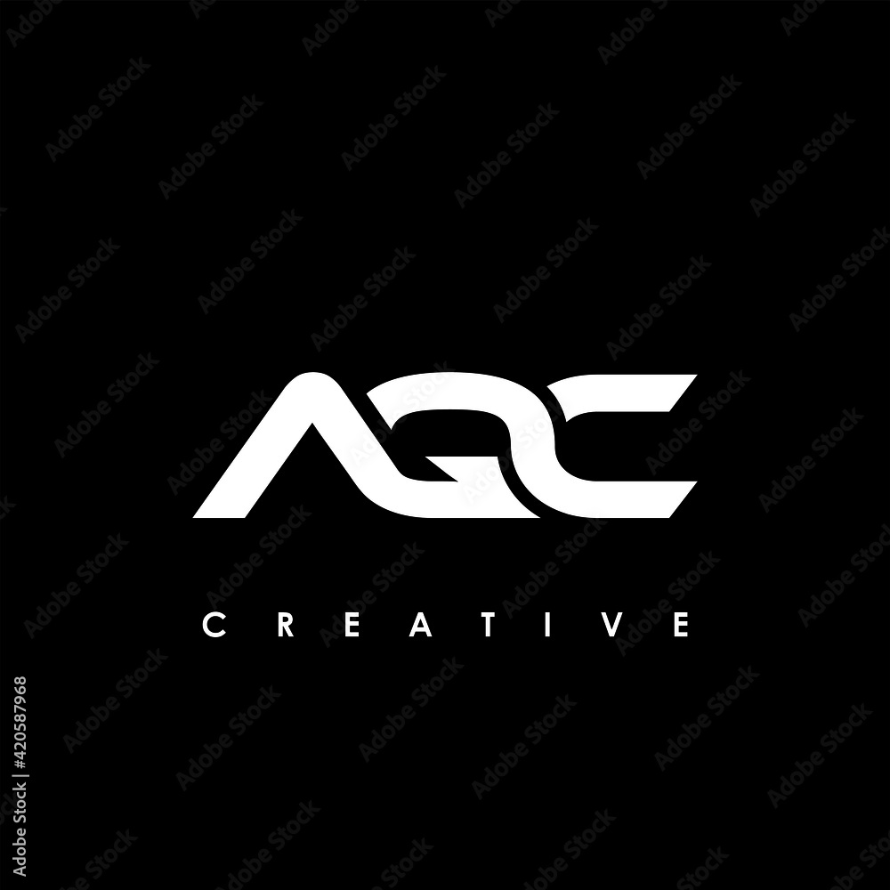 AQC Letter Initial Logo Design Template Vector Illustration AQC Letter Initial Logo Design Template Vector Illustration