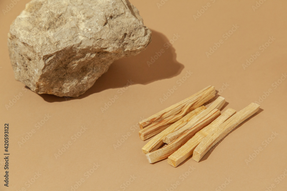 Burning Palo Santo Burning Palo Santo